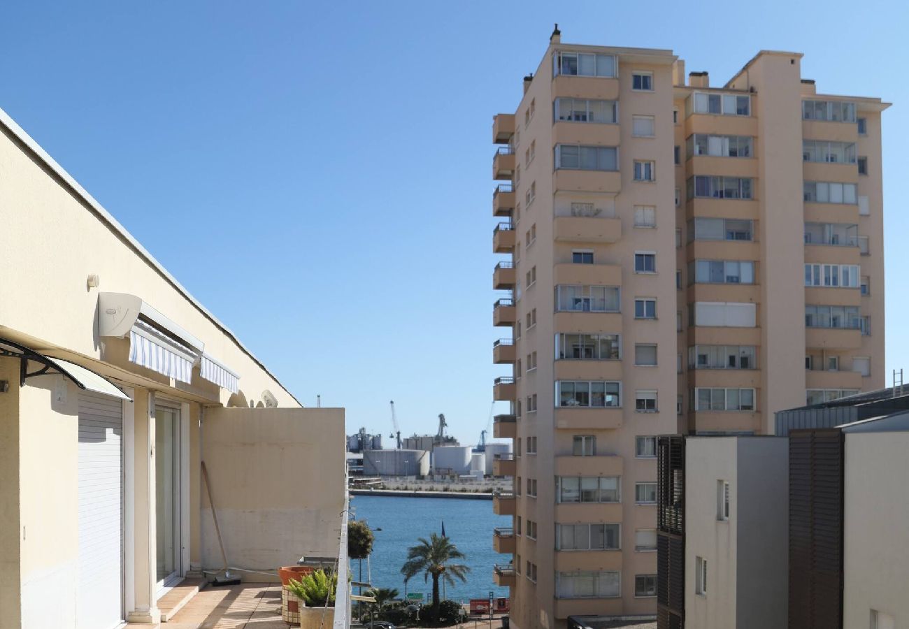 Appartement à Sète - Sète, Superbe 4*, terrasse vue Saint Clair, plein