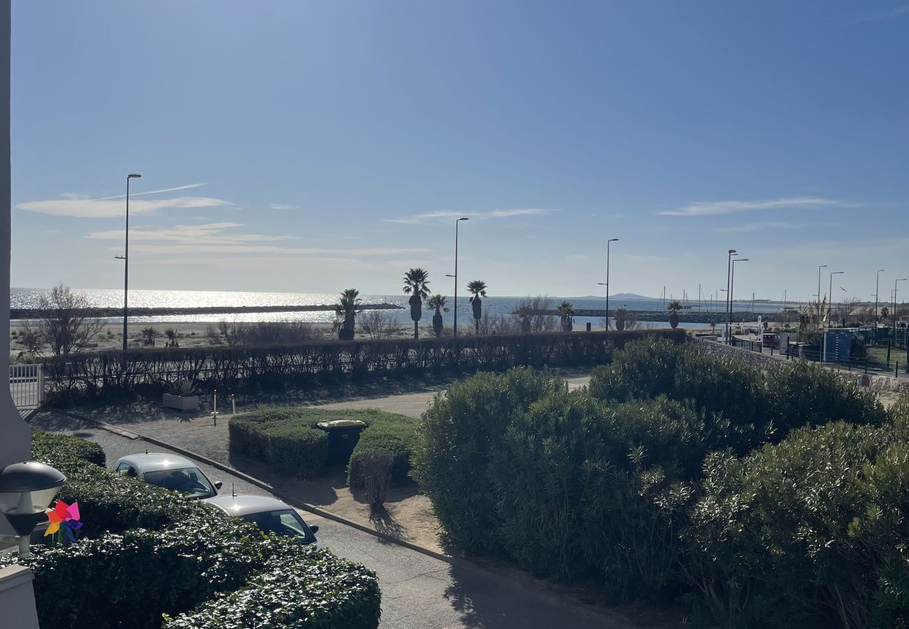 Studio à Sète - Sète, Studio en bord de mer, terrasse