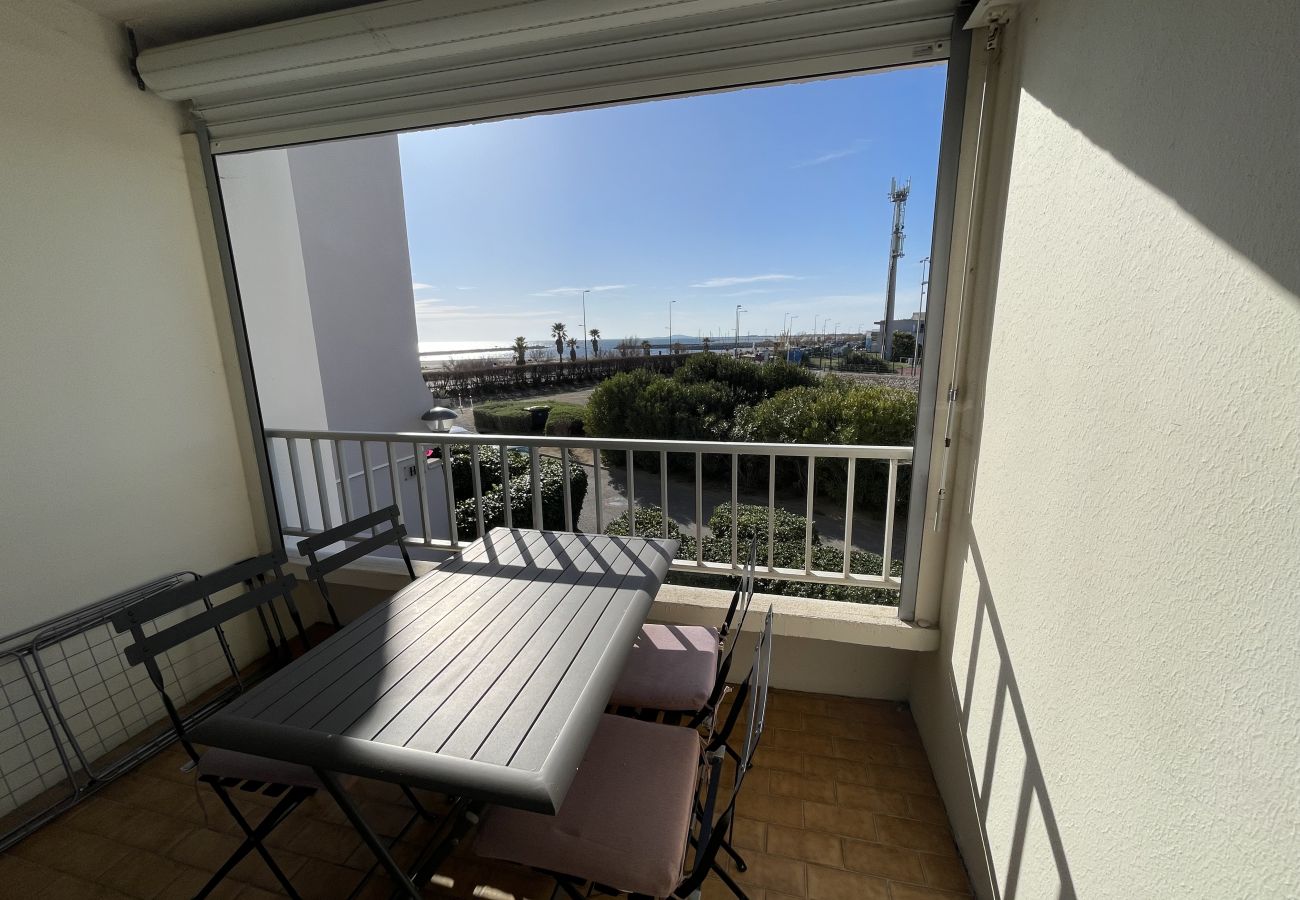 Studio à Sète - Sète, Studio en bord de mer, terrasse