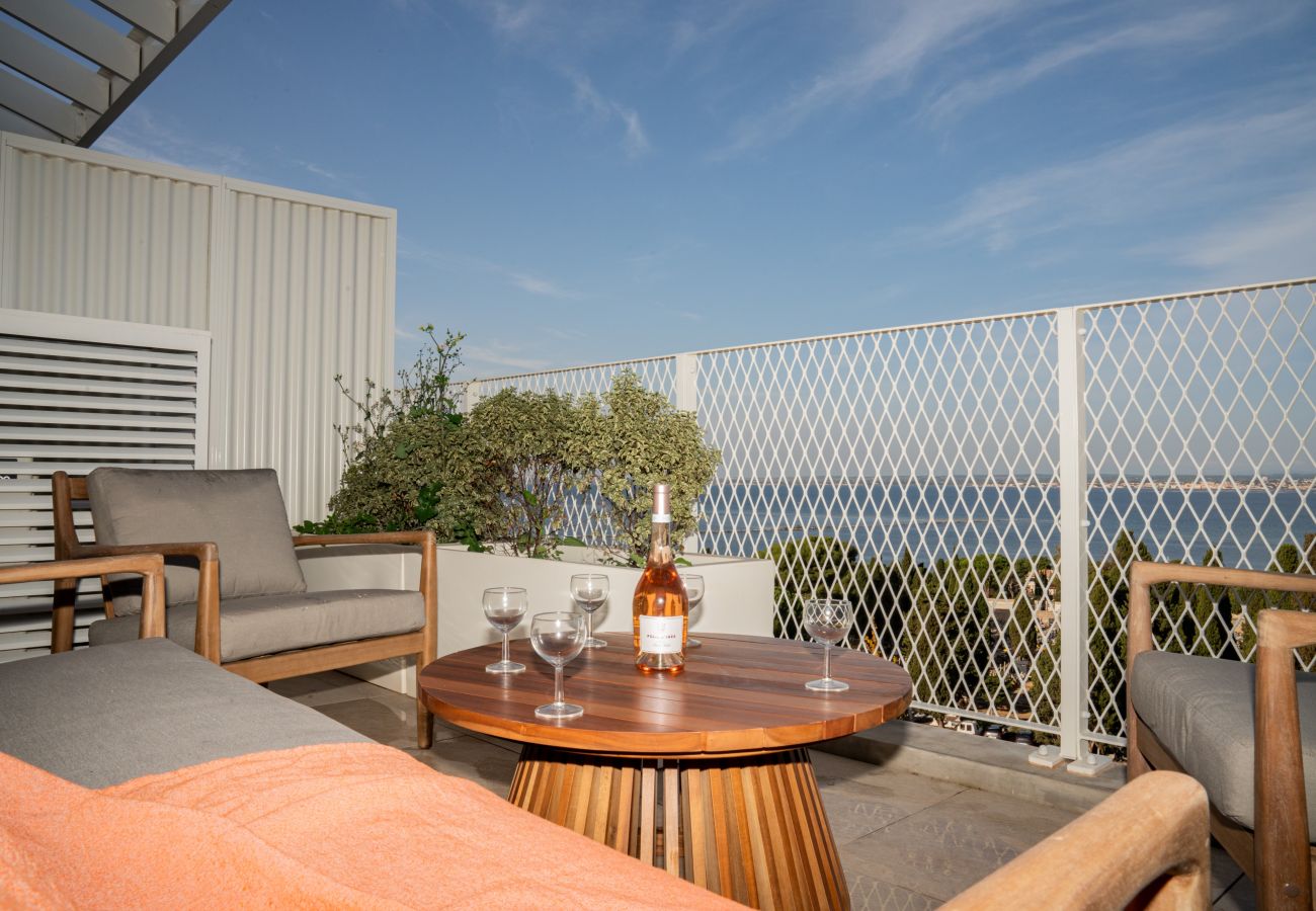 Appartement à Sète - Duplex T5 vue étang, terrasse & suite parentale