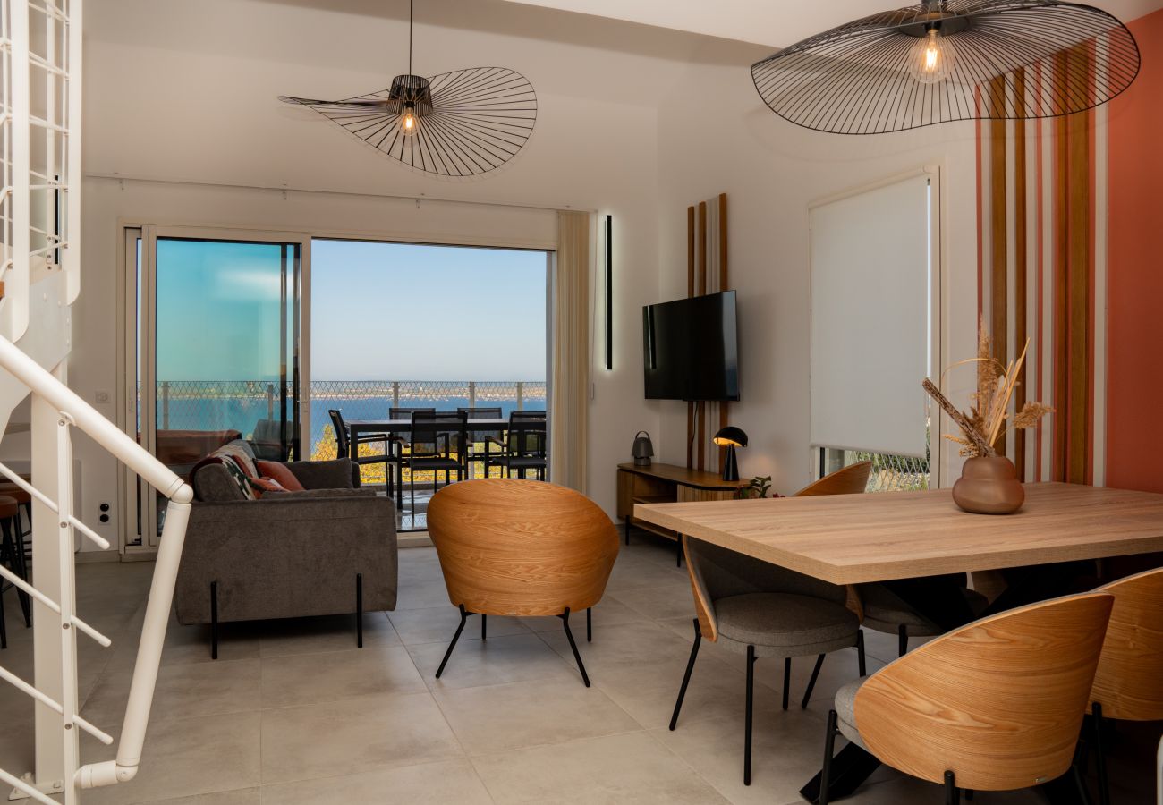 Appartement à Sète - Duplex T5 vue étang, terrasse & suite parentale