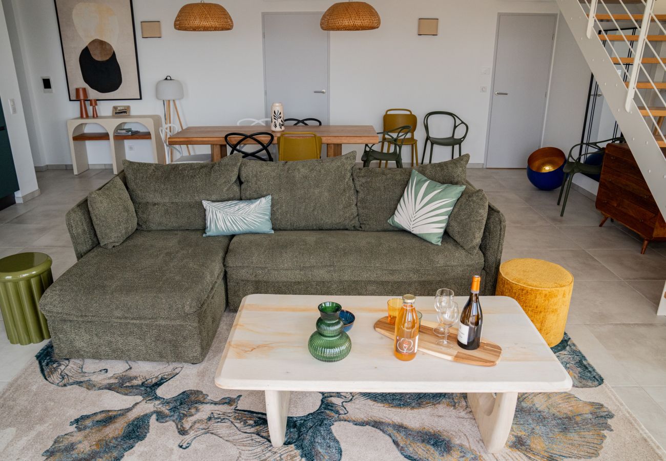 Appartement à Sète - Superbe appartement en Duplex pour 8 personnes