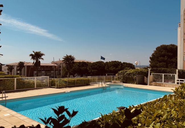 Appartement à Sète - Sète – T2 avec piscine, parking – 2 pas des plages Appartement à Sète - Sète – T2 avec piscine, parking – 2 pas des plages