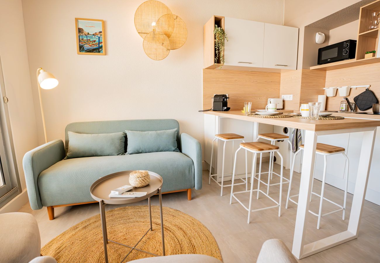 Appartement à Sète - T3 renové à deux pas des plages - terrasse
