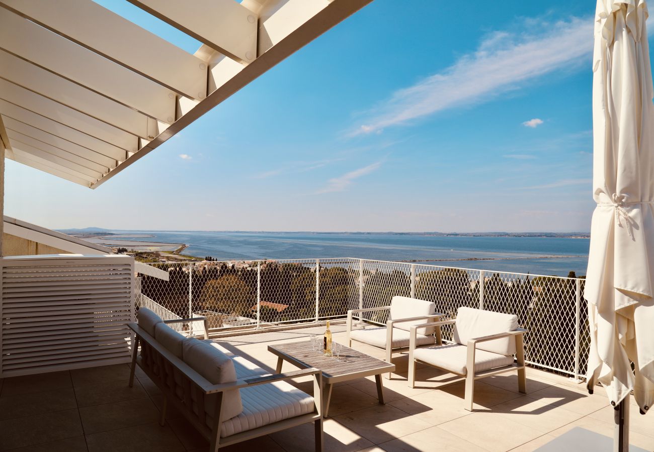 Appartement à Sète - Duplex de standing face à l’étang de Thau