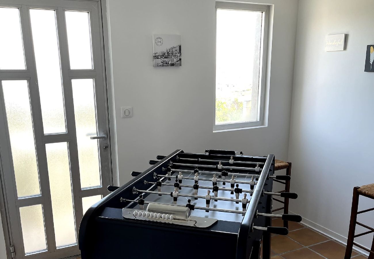 Villa in Sète - Sète, Sunshine Lodge, Grande Villa familiale sur