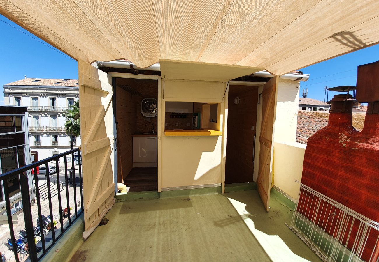 Townhouse in Sète - Triplex avec terrasse en rooftop, au coeur de Sète