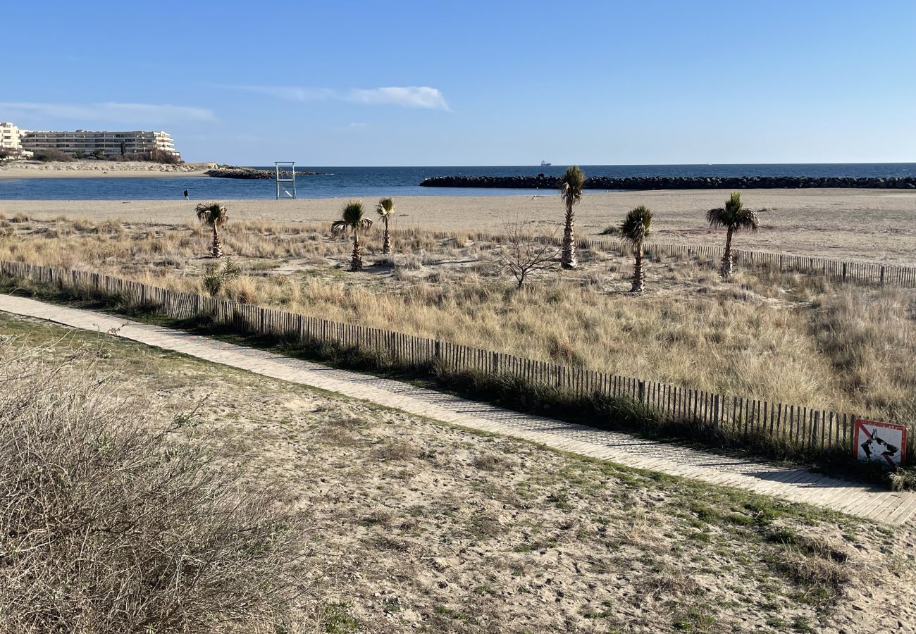 Studio in Sète - Sète, Studio en bord de mer, terrasse